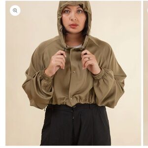 Olive Green Women's Elevated Track Suit